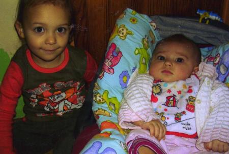 mes deux petites filles