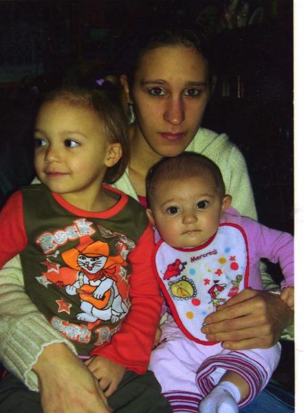 elodie et ses deux filles