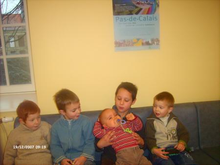voici mes petits enfants